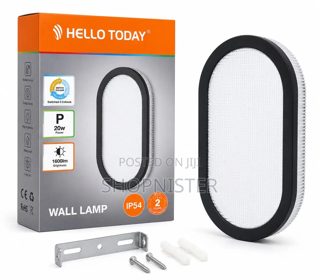 Luxury Modern Led Wall Light – Cool, Natural Warm White