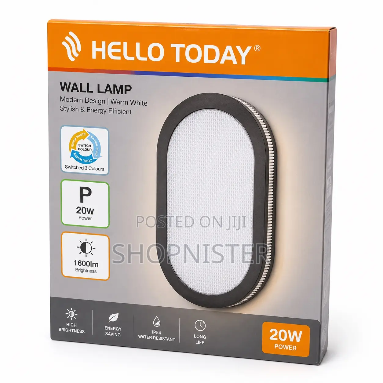 Luxury Modern Led Wall Light – Cool, Natural Warm White