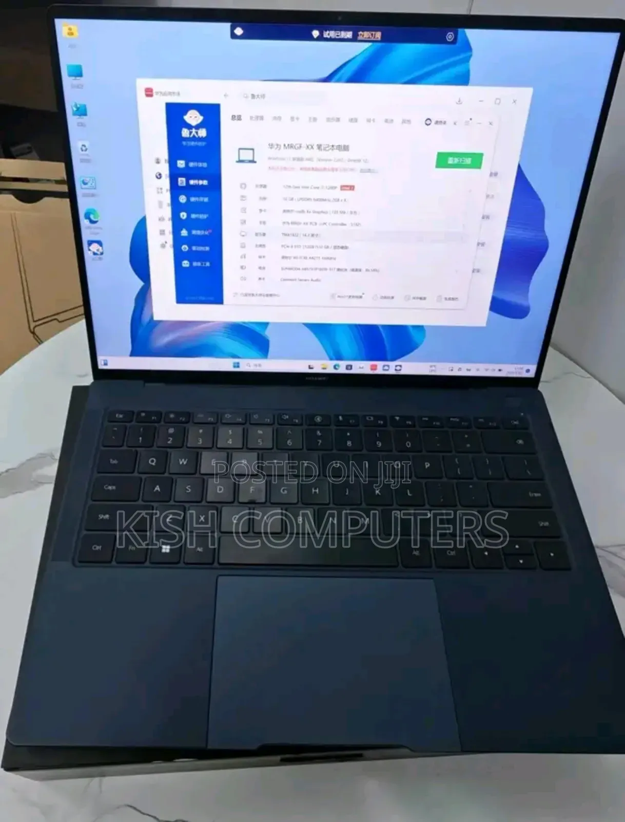 New Laptop Huawei MateBook X Pro 16GB Intel Core i7 SSD 512GB
