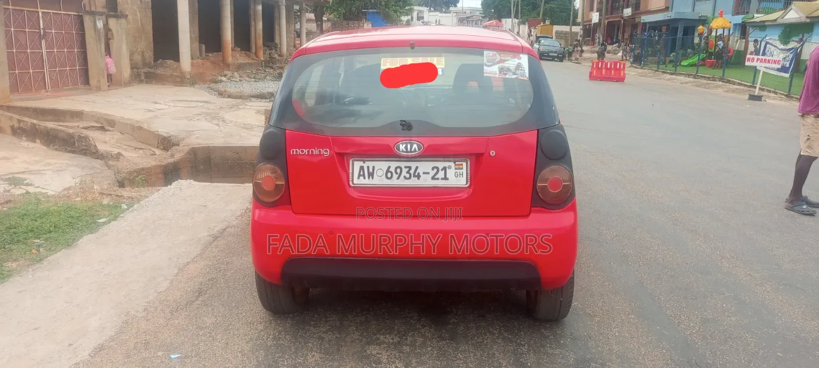 Kia Morning 2008 Red