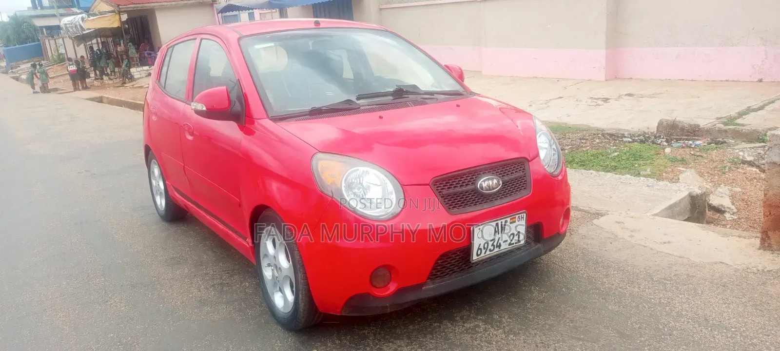 Kia Morning 2008 Red