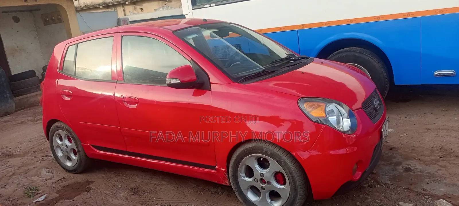 Kia Morning 2008 Red