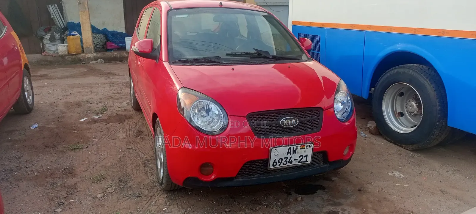 Kia Morning 2008 Red