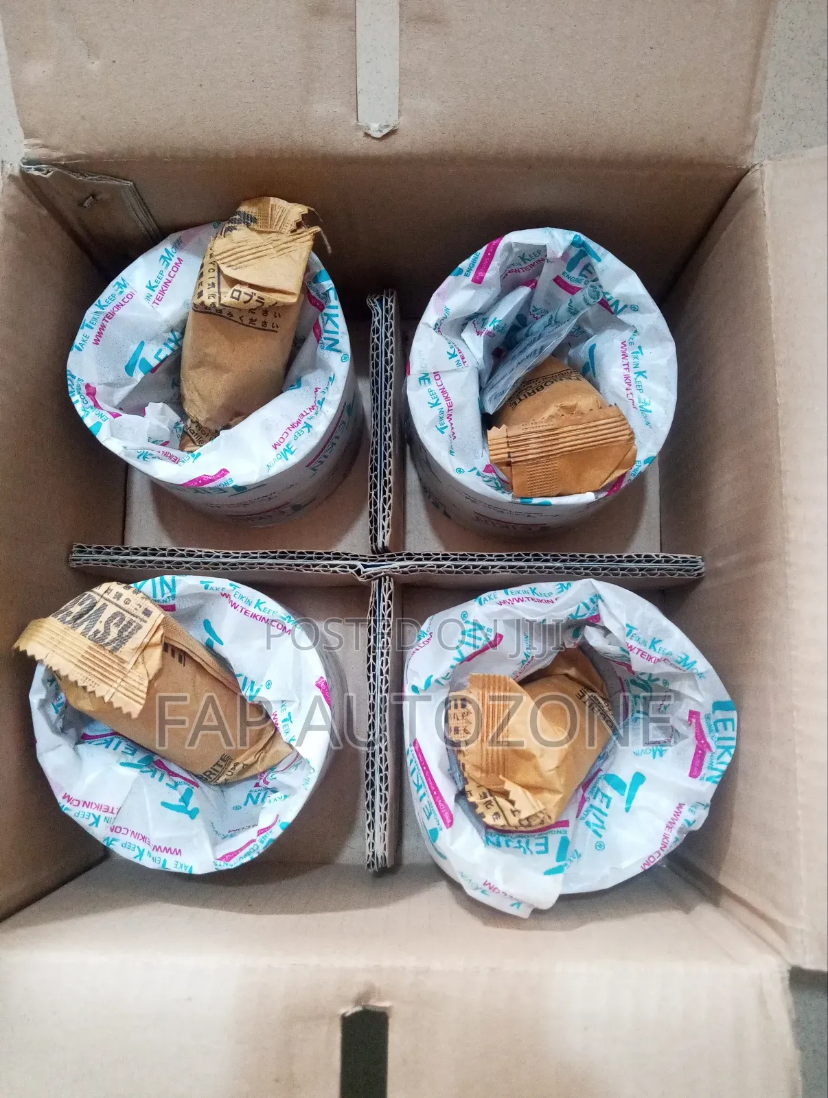 Original 4d56t Engine Pistons Set With 0.50 (020) Size