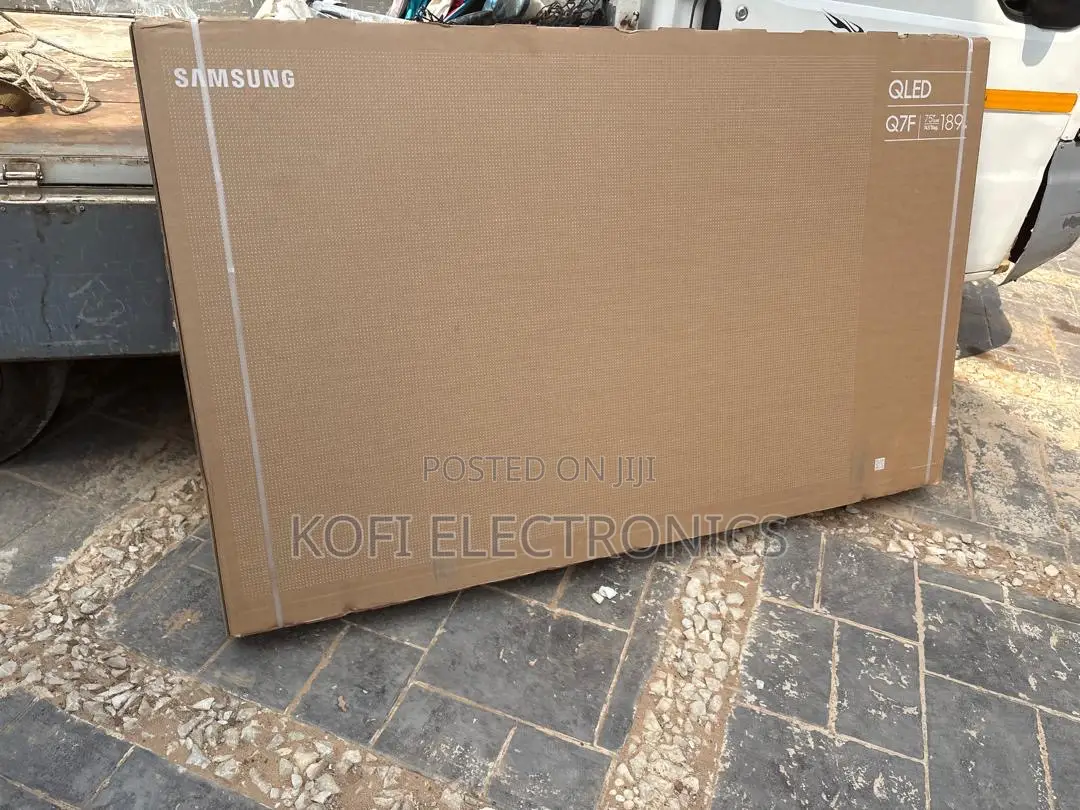 Samsung 75-Inch Qled Television Rich Colors Immersive Detail