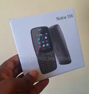 New Nokia 106 Black
