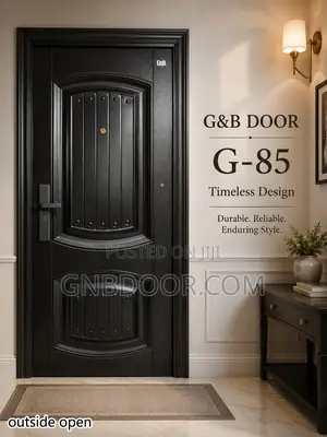 G85 Outside Open Security Door Turkey Door Metal Door
