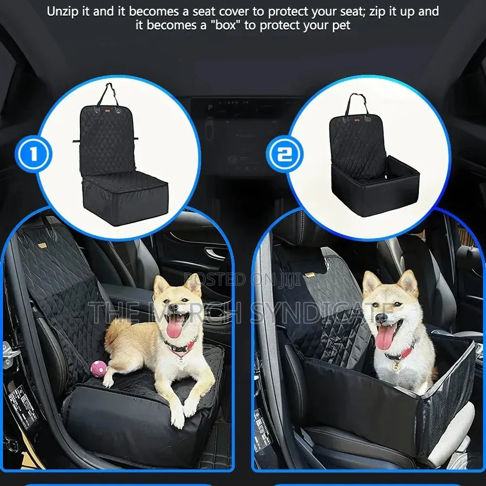 Foldable Portable Pet Protective Travel Car Booster Seat Cover/Carrier