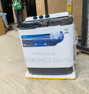 Newly Virtual White Midea 7.0kg Semi Auto Washing Machine Mf100w70/W-G