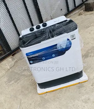 Kindly Check Out Midea 7.0kg Semi Auto Washing Machine Mf100w70/W-Gh