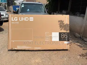 Lg 86” Uhd Smart Ai Television Cinematic Viewing Experience