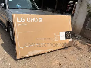 Lg 86” Ultra Hd Ai Smart Tv Elegant Design Brilliant Picture Quality