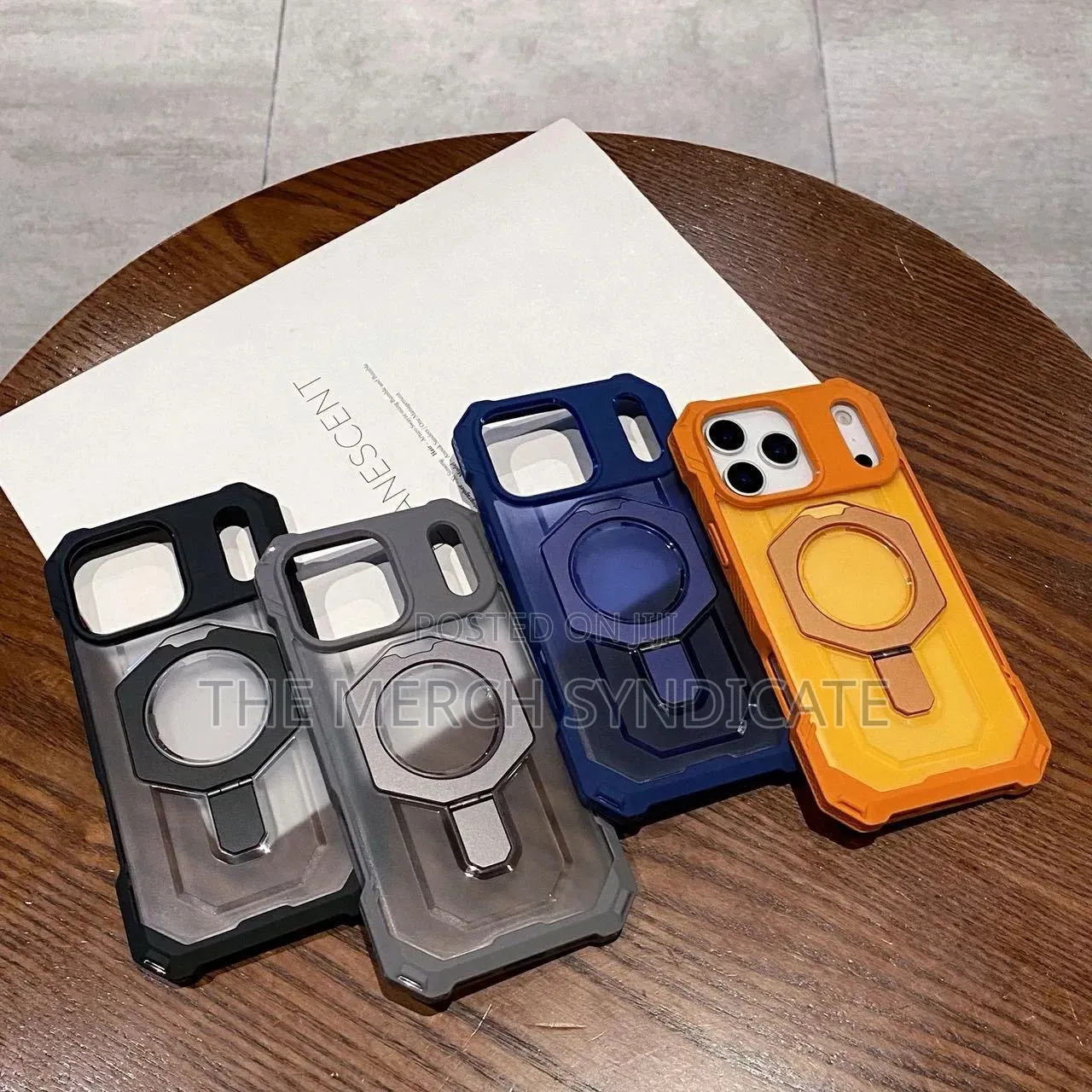 iPhone 17 Series Rugged Shockproof Armor Military Grade Bumper Case