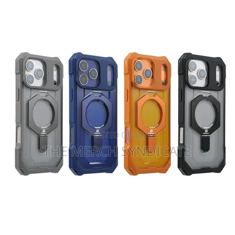iPhone 17 Series Rugged Shockproof Armor Military Grade Bumper Case