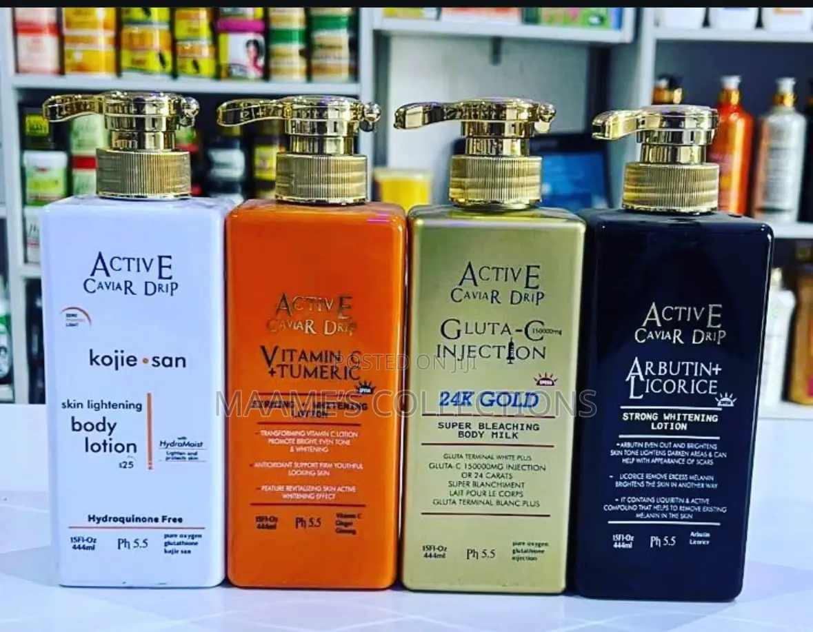 Active Caviar Drip Vitamin C+ Tumeric Body Lotion