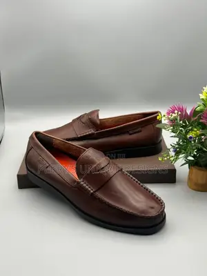 Classic Heritage Leather Penny Loafers – Coffee Brown