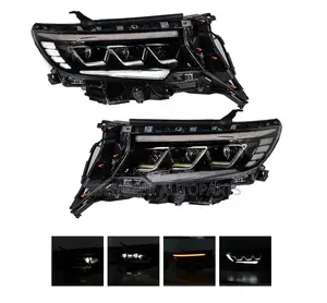Toyota Land Cruiser Prado Led Spec Headlights 2018 2019 2020 2021 2022