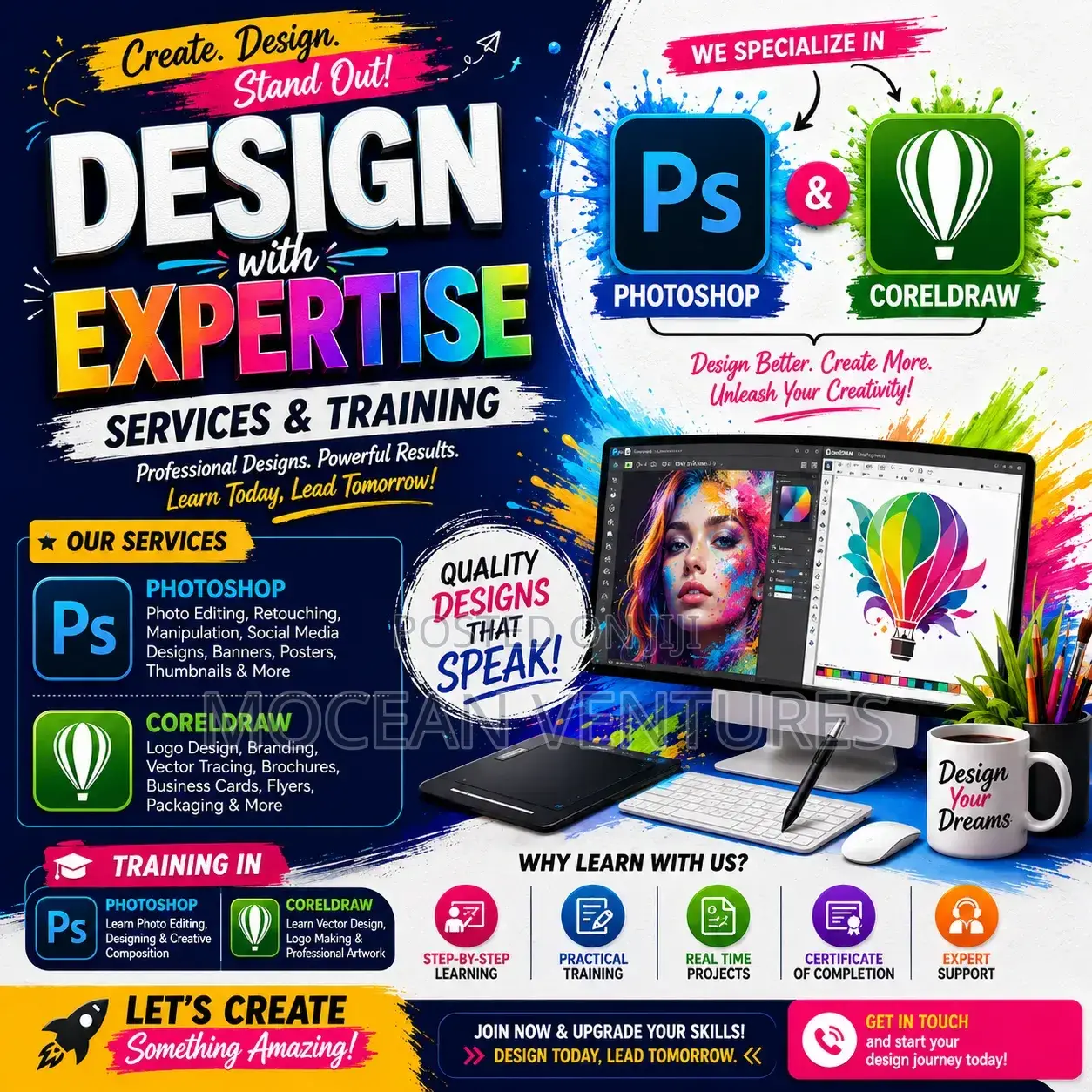 Weekends Graphic Design Training From Basic to a Pro!