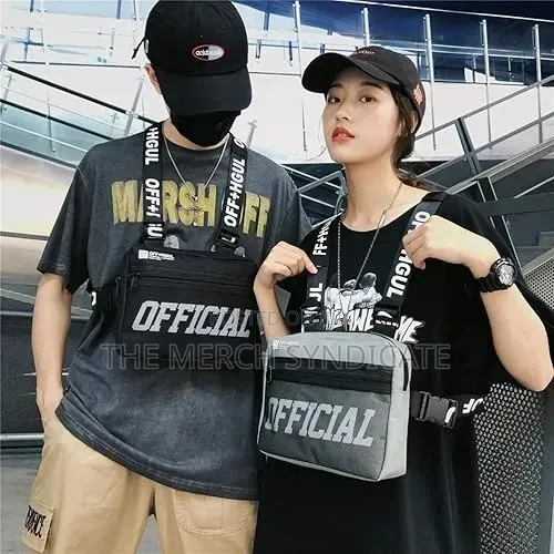 Unisex Chest Rig Bag Hiphop Tactical Streetwear Fashion Vest Waist