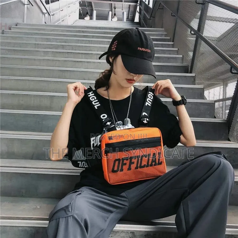Unisex Chest Rig Bag Hiphop Tactical Streetwear Fashion Vest Waist