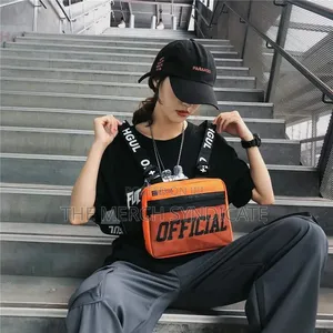 Unisex Chest Rig Bag Hiphop Tactical Streetwear Fashion Vest Waist