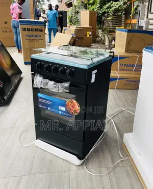 Check Out Midea 50x50cm Gas Oven 4 Burner With Grill(Transparent Lid)