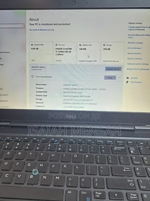 Laptop Dell Latitude 5550 8GB Intel SSD 256GB