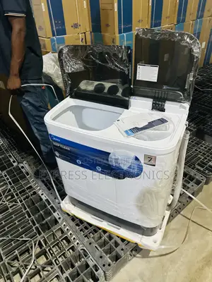 Shop the New White Semi Automatic 7kg Topload Twintub Midea