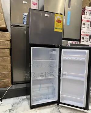 Extremely Durable Nasco 112l Double Door Electric Fridge(Nasd2-13fl)