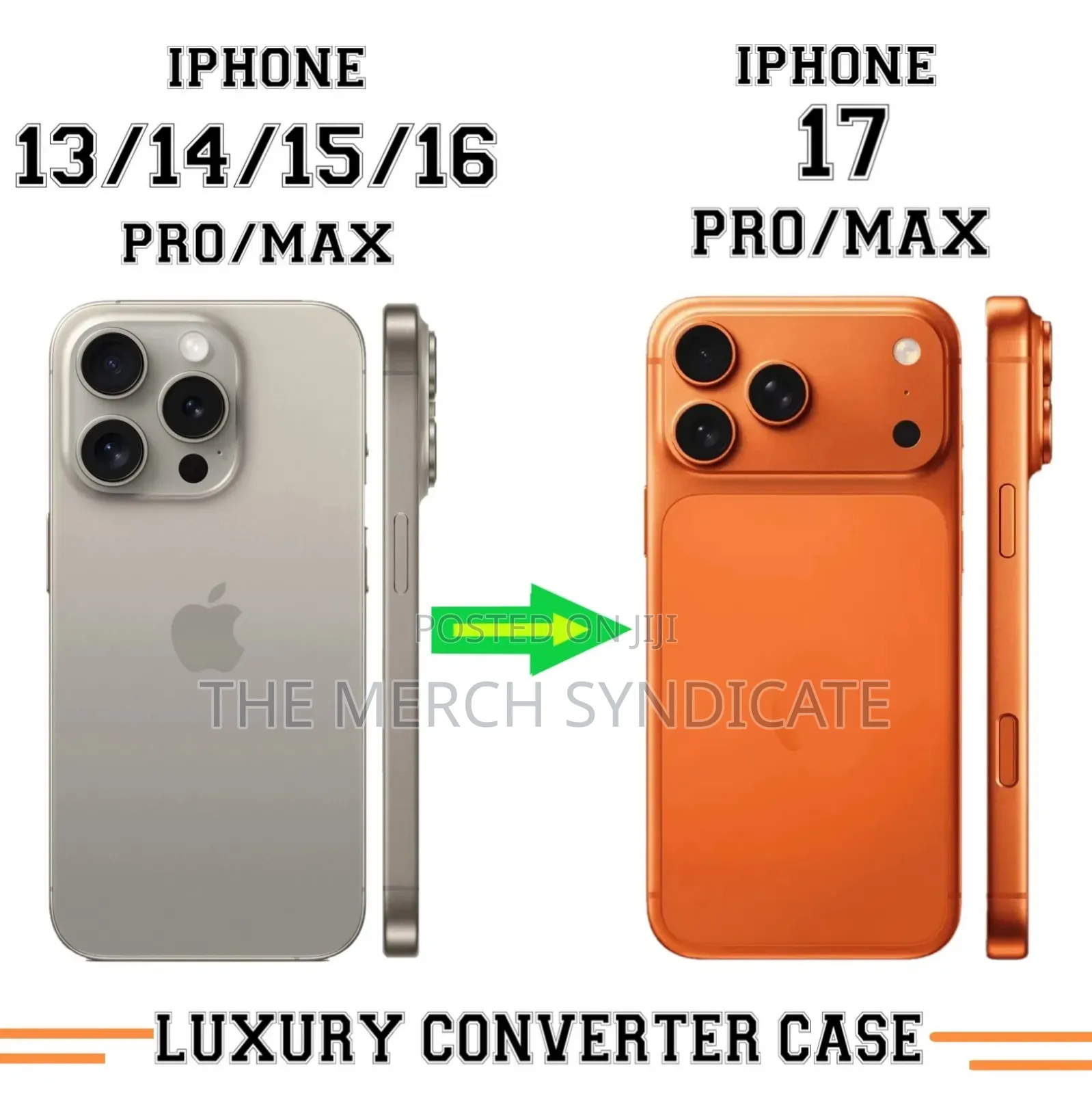 iPhone 17 Pro / Max Transformation Converter Upgrade Phone Case
