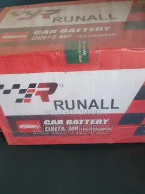 15 Plate Runall Car Battery