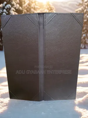 Premium Leather Restaurant Menu Book /Holder