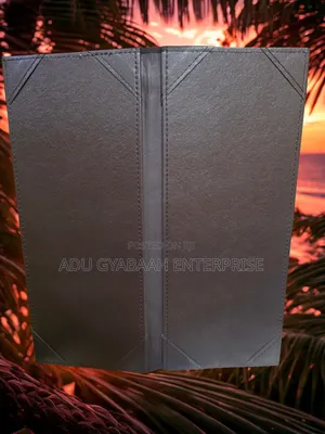 Premium Leather Restaurant Menu Book /Holder