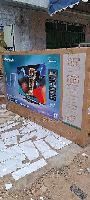 Hisense 85" Class Qled U7 Series Miniled Pro Uled Uhd Smart Google