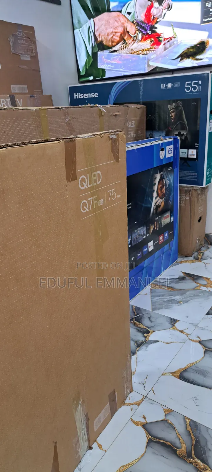 Samsung 75" Class Qled Q7f Uhd Smart Samsung Vision Ai Tv 2025