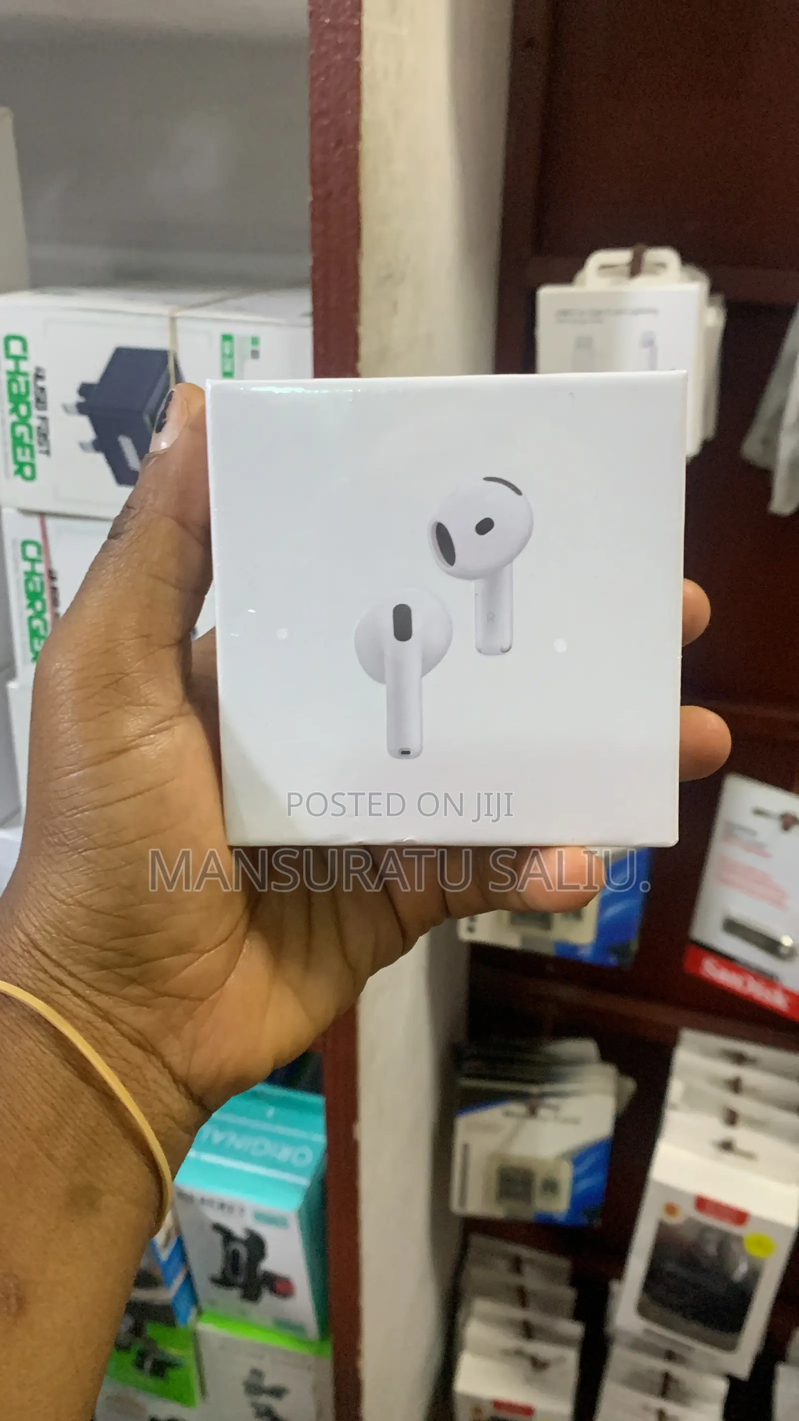Air Pod 4 With Active Noise Cancellation