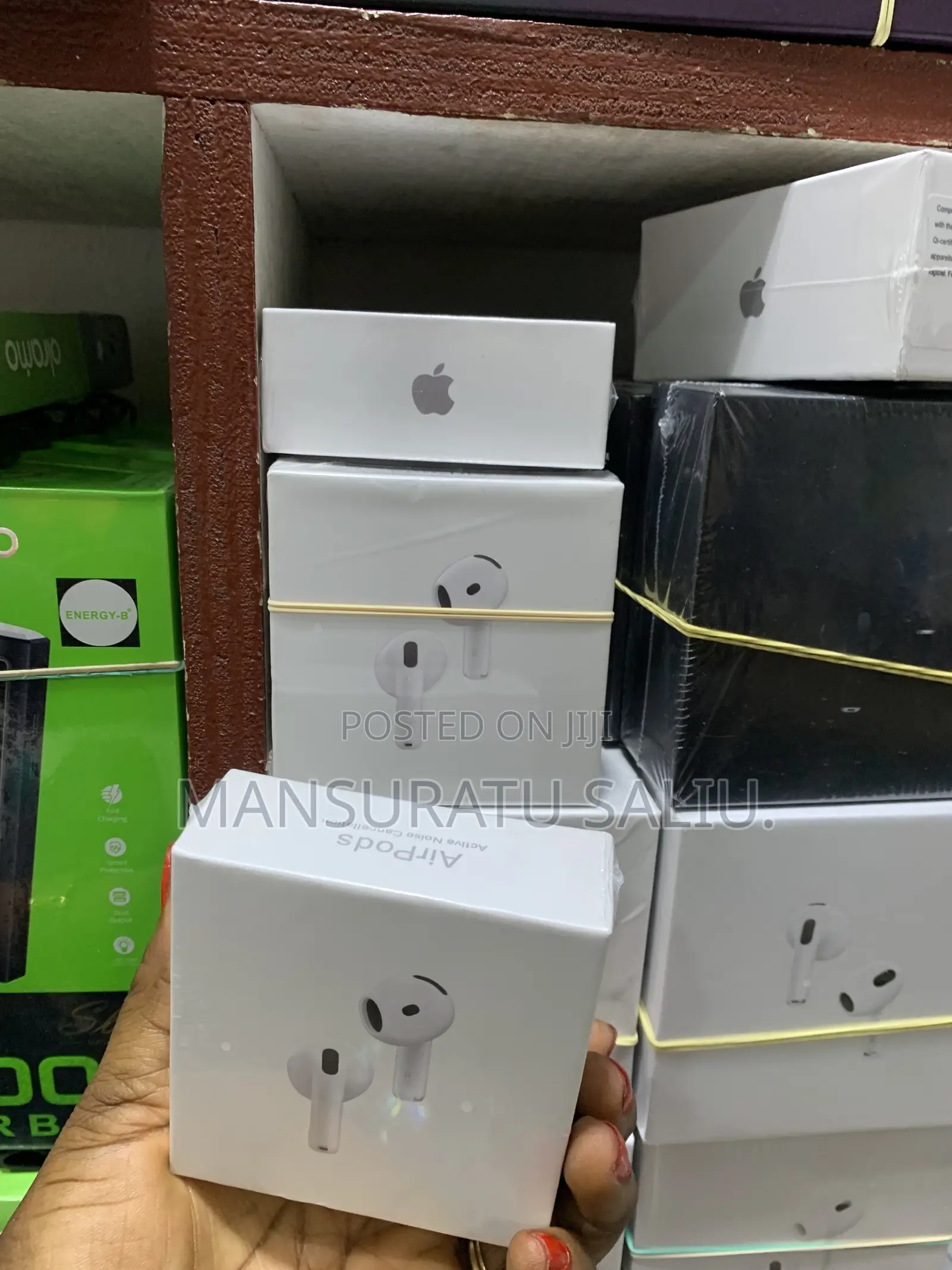 Air Pod 4 With Active Noise Cancellation