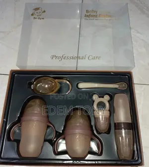 Dr Gym Silicone Baby Feeding Bottle Set