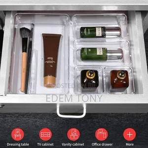20 Pieces Drawer Organizer With 5 Sizes,Makeup, Cosmetics, Office,