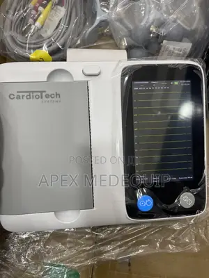 Portable Ecg Machine - 6 Channel ( Torch Screen Battery)