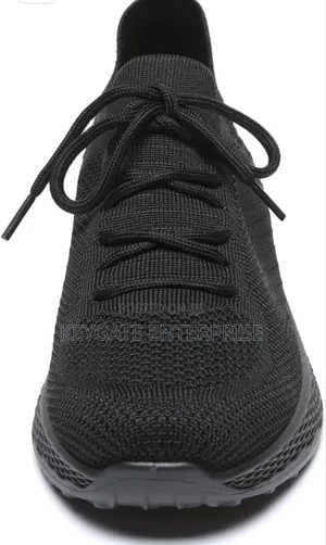Black Casual Sneakers, Unisex