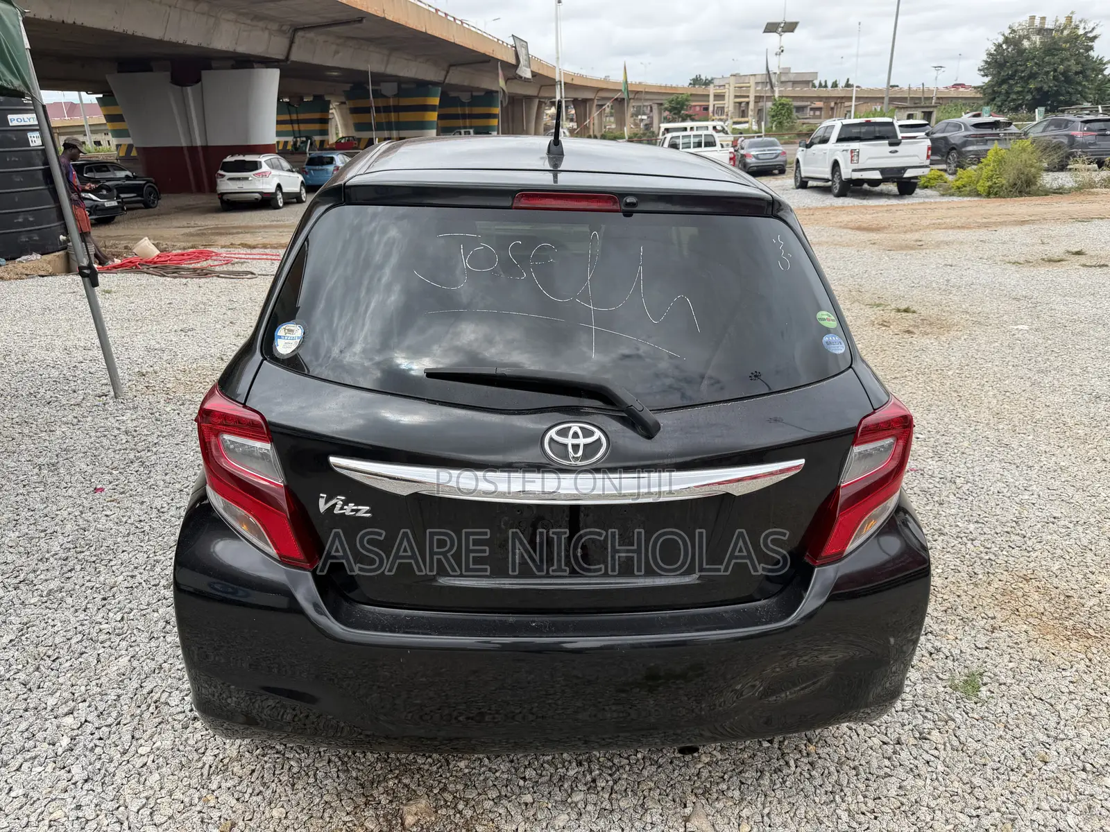 Toyota Vitz 2015 Black