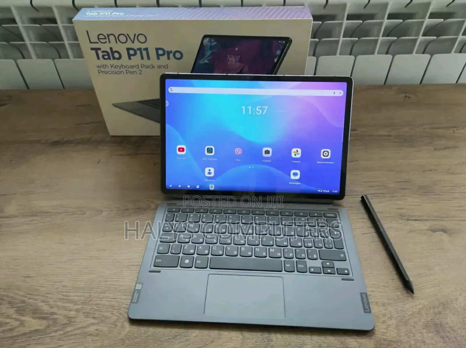 New Lenovo Tab P11 Pro 256 GB Gray