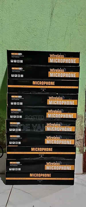 2:1 Rechargeable Wireless/Cordless Heavy Mic