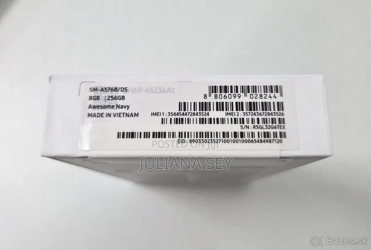 New Samsung Galaxy A57 256 GB Black