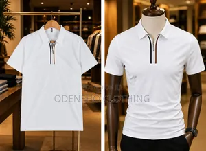 Quarter Zip White Club T