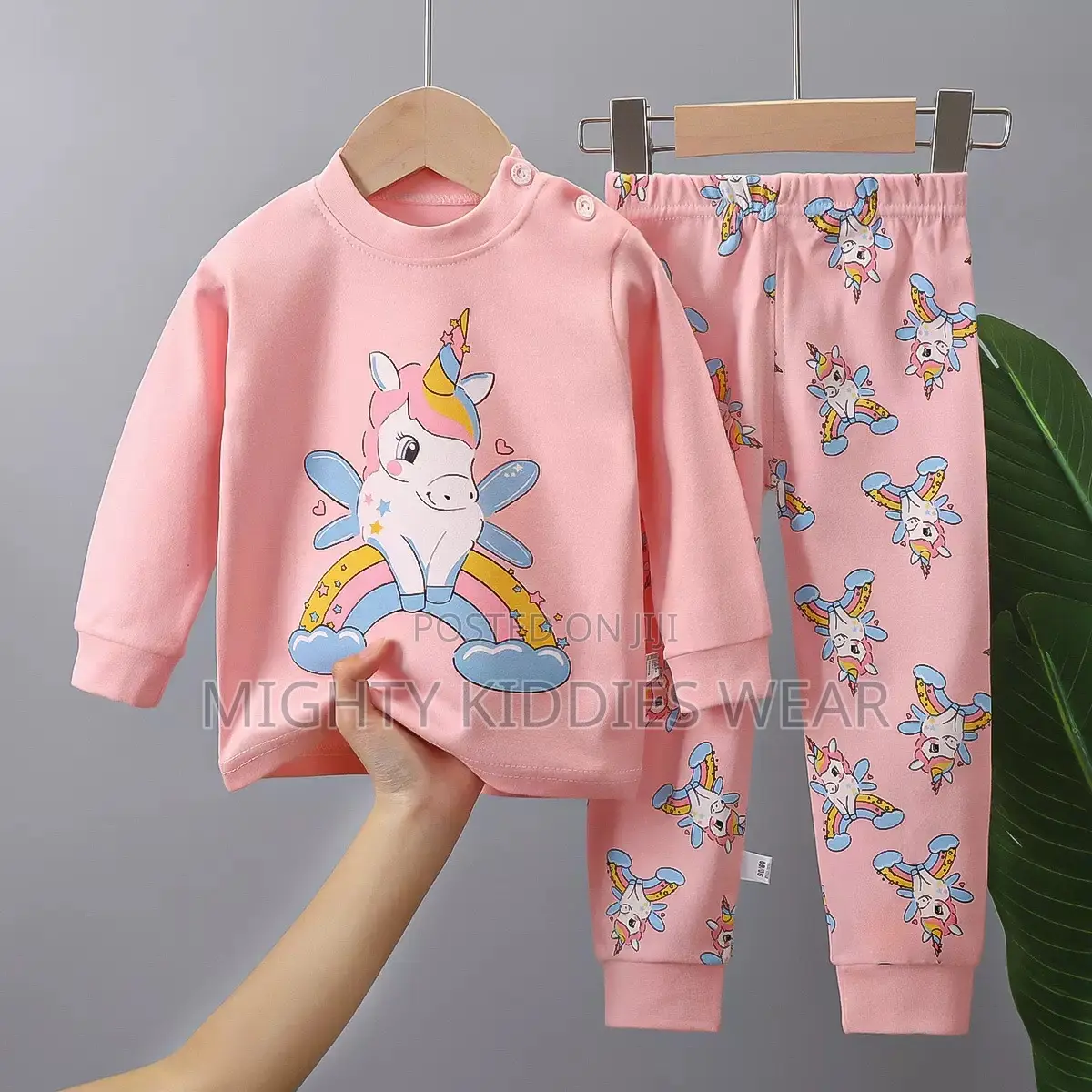 Children's Cotton Underwear Set, Loungewear Clothing, Age 1-5yrs