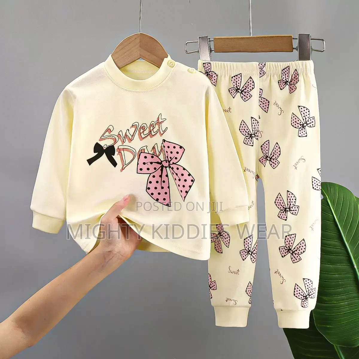 Children's Cotton Underwear Set, Loungewear Clothing, Age 1-5yrs