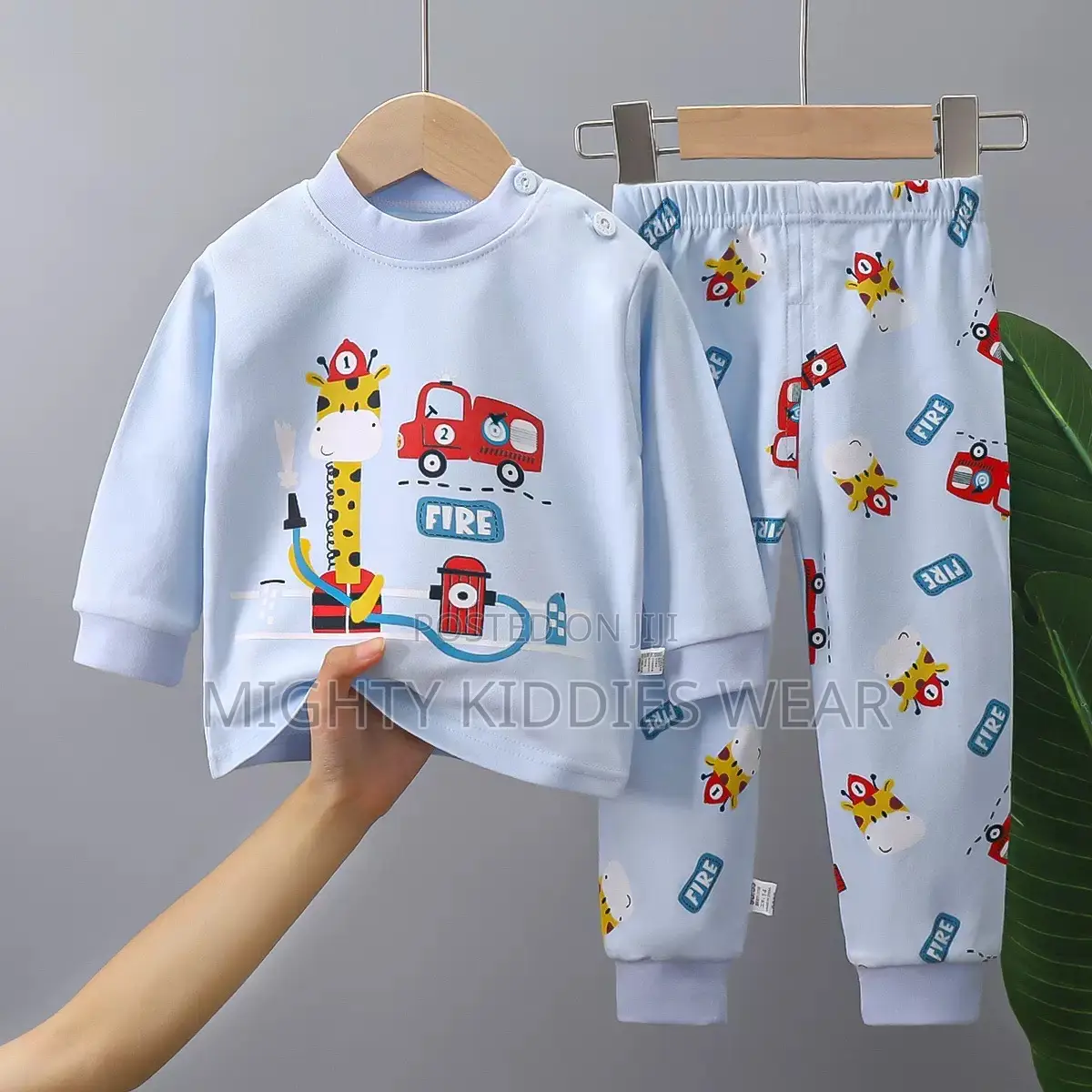Children's Cotton Underwear Set, Loungewear Clothing, Age 1-5yrs