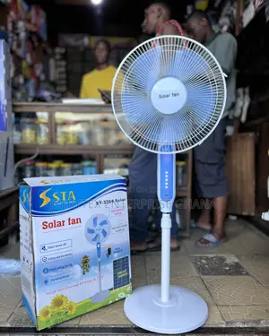 Solar Rechargeable Fan